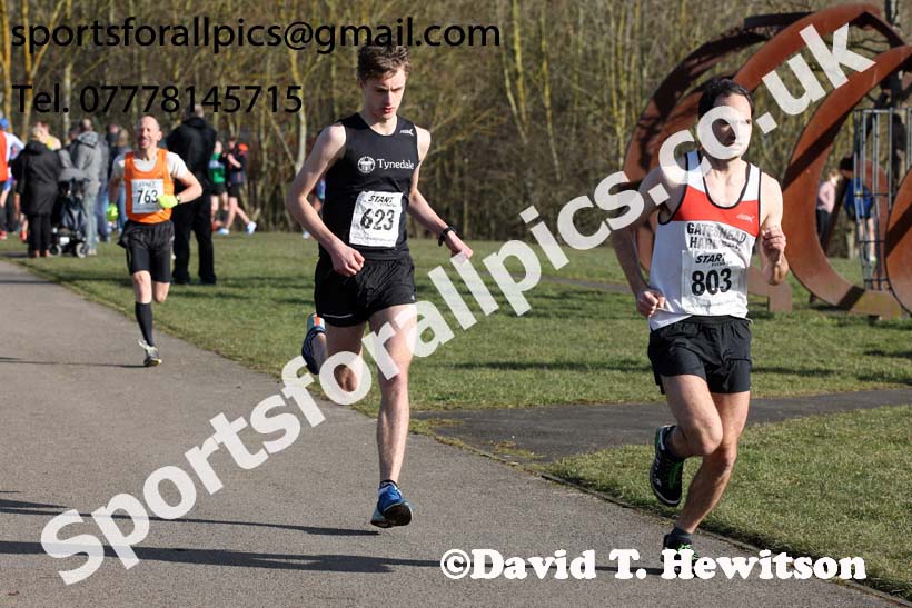 Senior mens 2018 Royal Signals NECAA Road Relays, Hetton. Photo: David T. Hewitson/Sports for All Pics